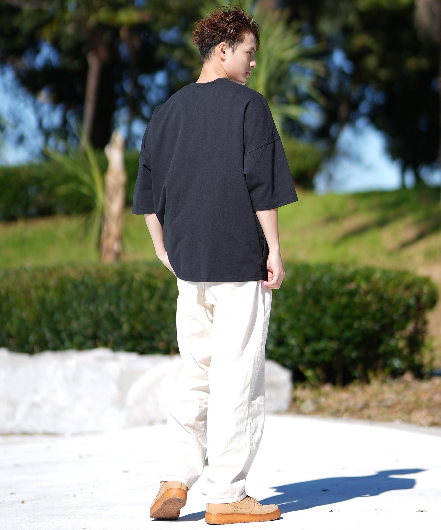 FILA フィラ ラッシュガード 半袖 Tシャツ メンズ オーバーサイズ