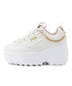 【ムラサキスポーツ限定】FILA フィラ スニーカー レディース 厚底 DISRUPTOR 2 WEDGE FESTIVAL WSS25003(BGGD-22.5cm)
