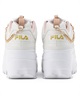 【ムラサキスポーツ限定】FILA フィラ スニーカー レディース 厚底 DISRUPTOR 2 WEDGE FESTIVAL WSS25003(BGGD-22.5cm)
