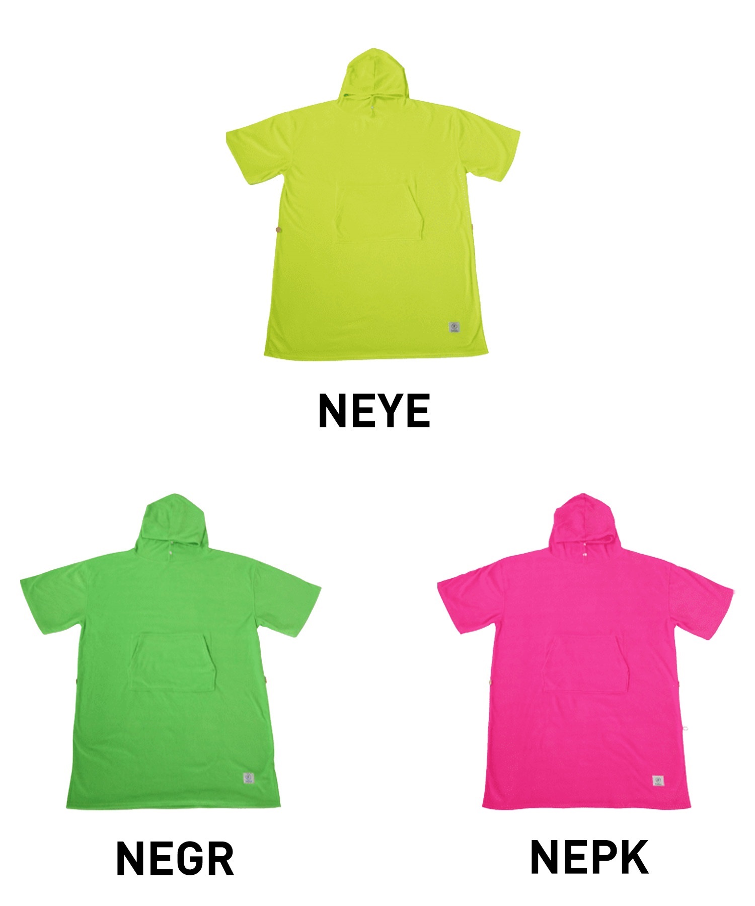 FRUITION フリューション NEON PONCHO ポンチョ サーフィン サーフ
