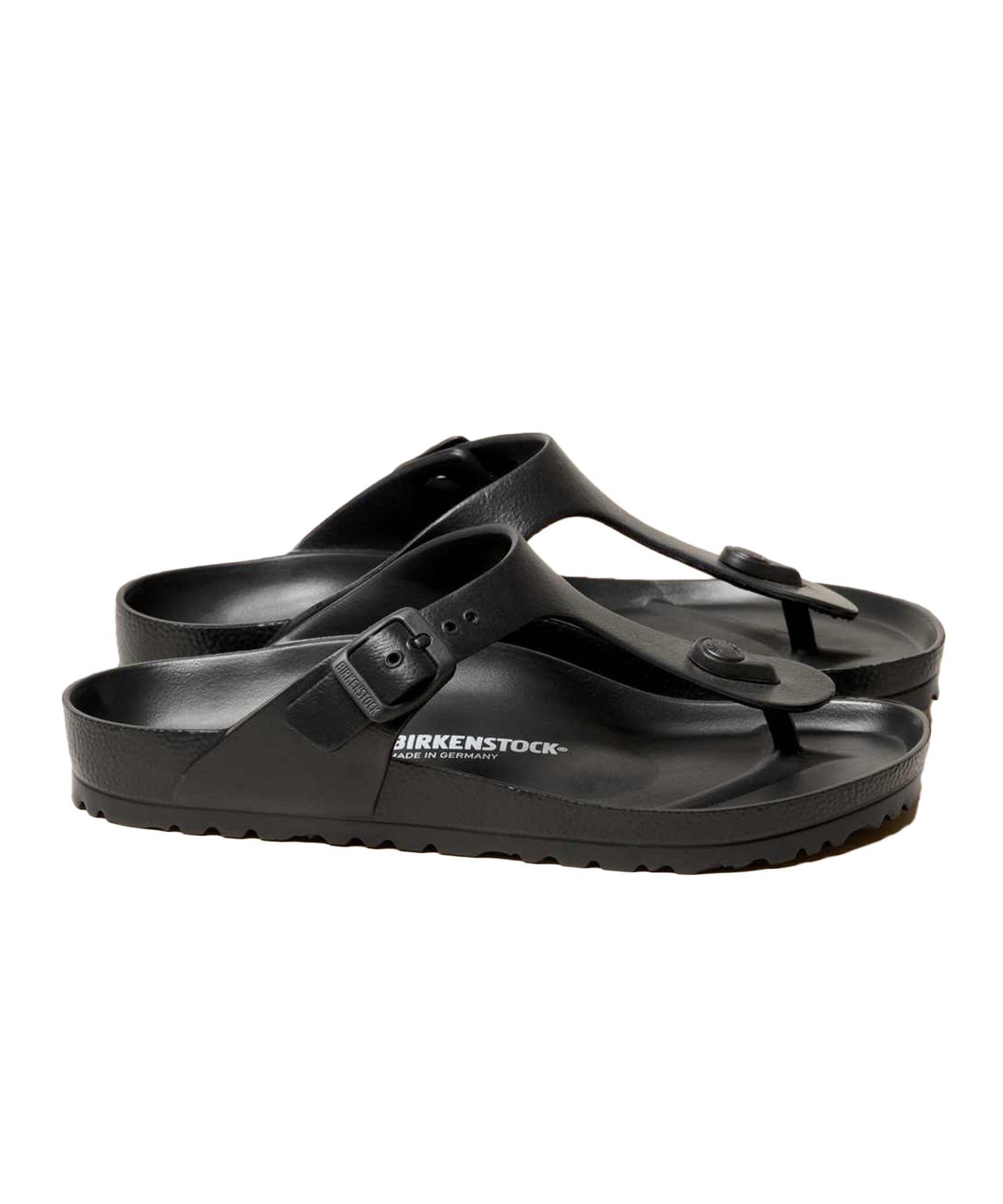 BIRKENSTOCK ビルケンシュトック サンダル レディース メンズ コンフォート Gizeh EVA 128201(BLK-36-EURO)