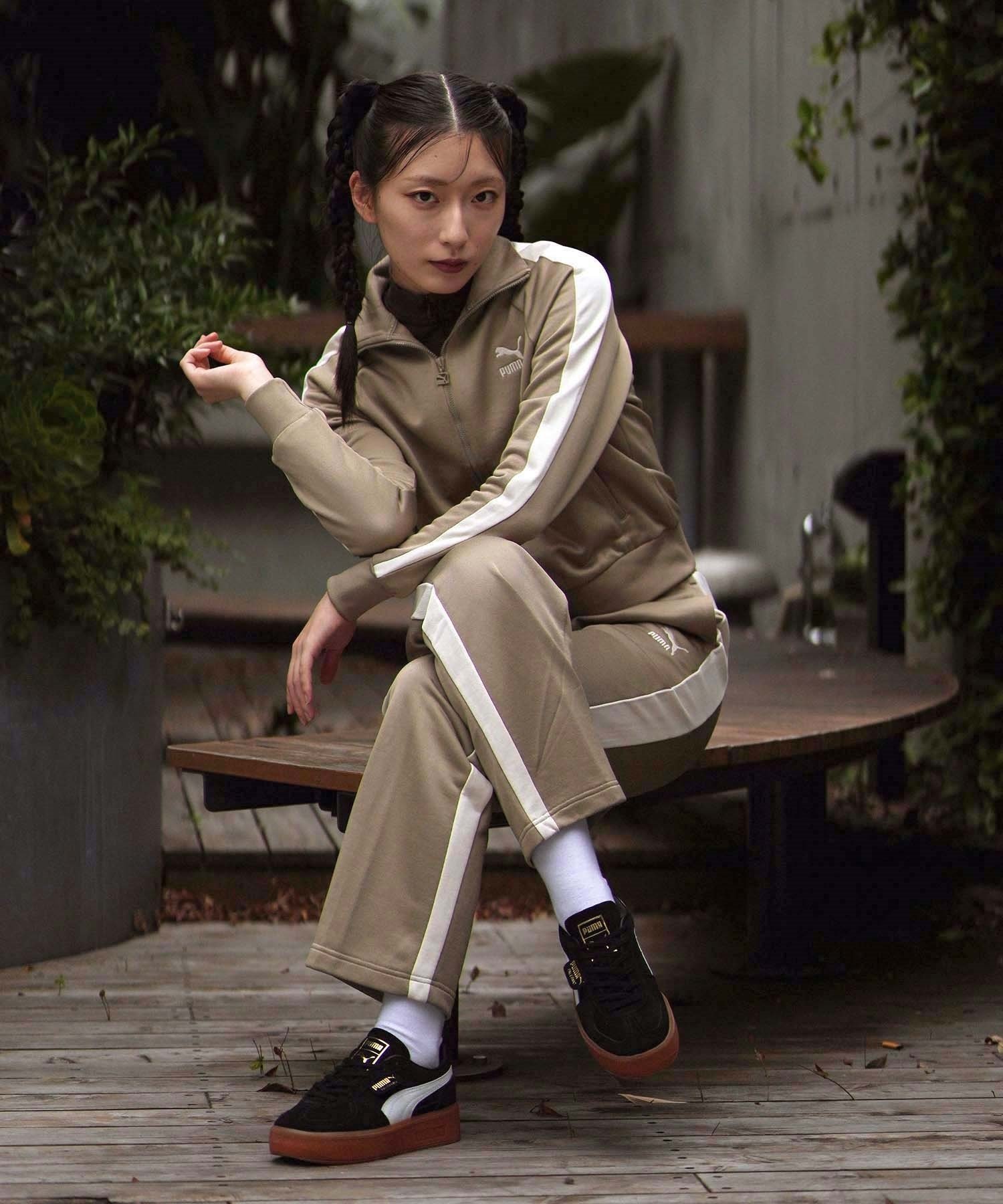 PUMA プーマ トラックジャケット レディース ジャージ ショート