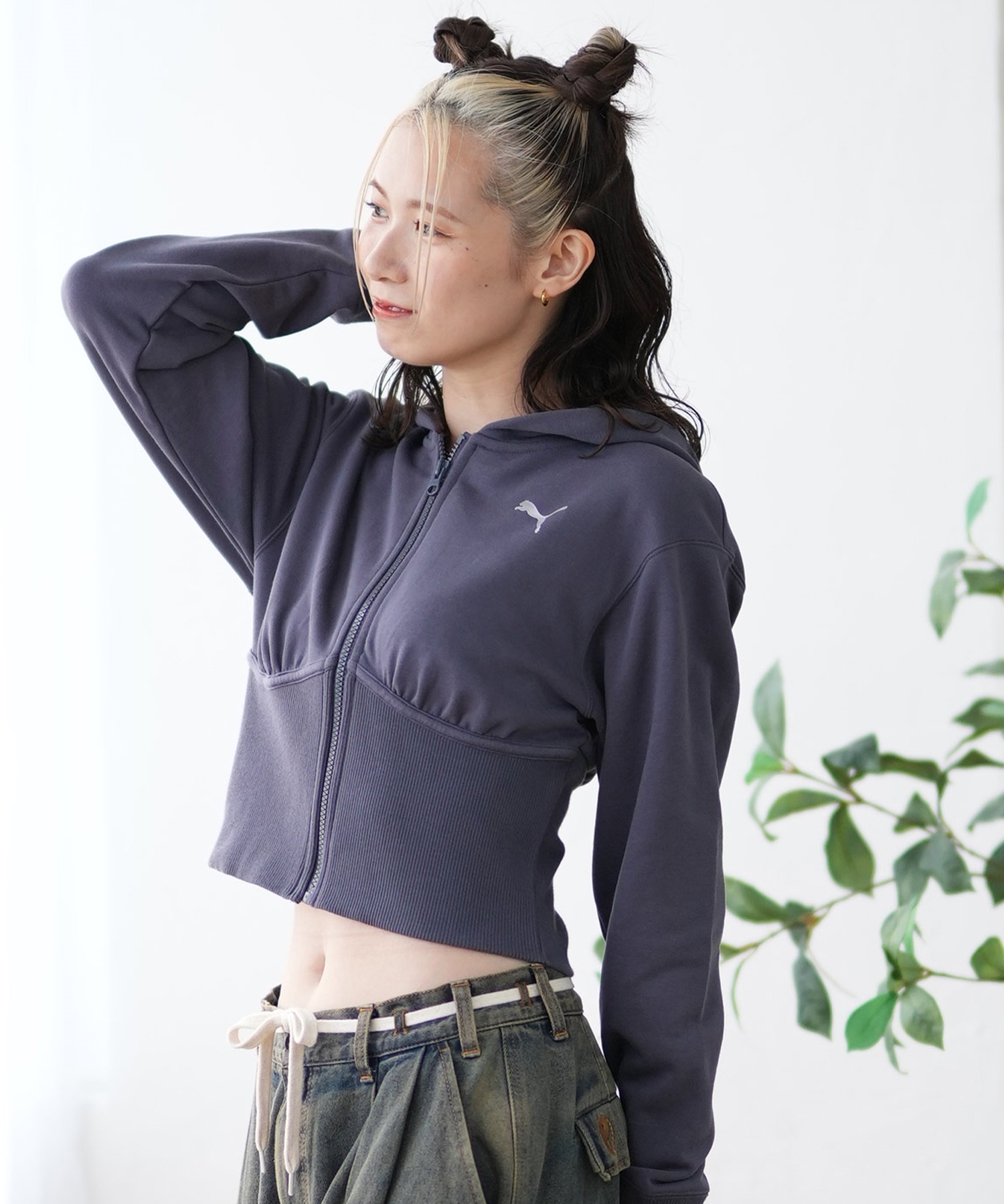 PUMA プーマ パーカー ジップアップ レディース スウェット PUMA プーマ パーカー ジップアップ レディース スウェット