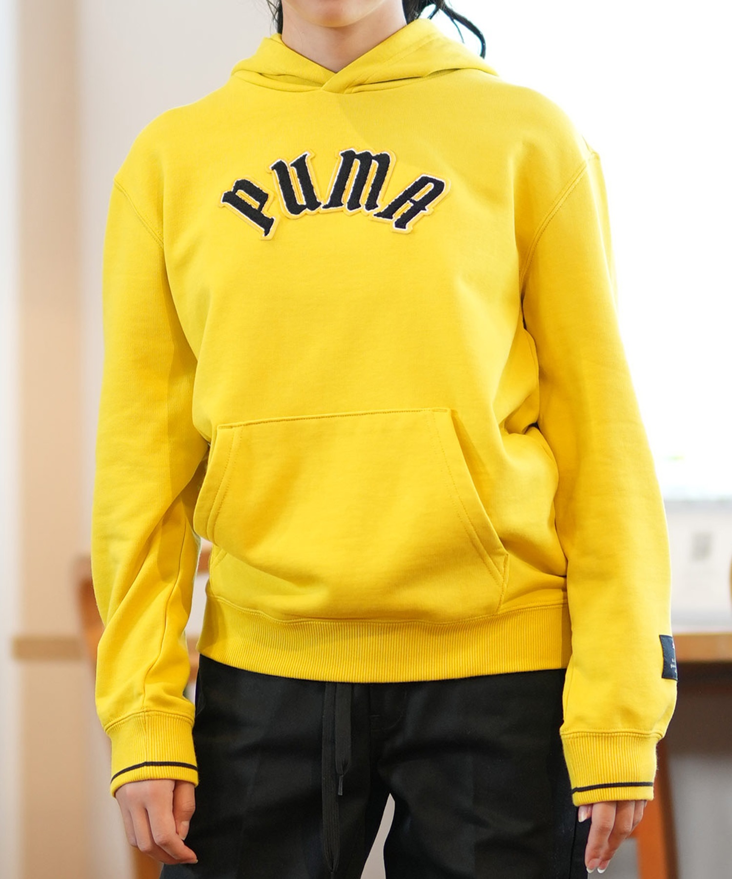 PUMA プーマ パーカー キッズ プルオーバー スウェット