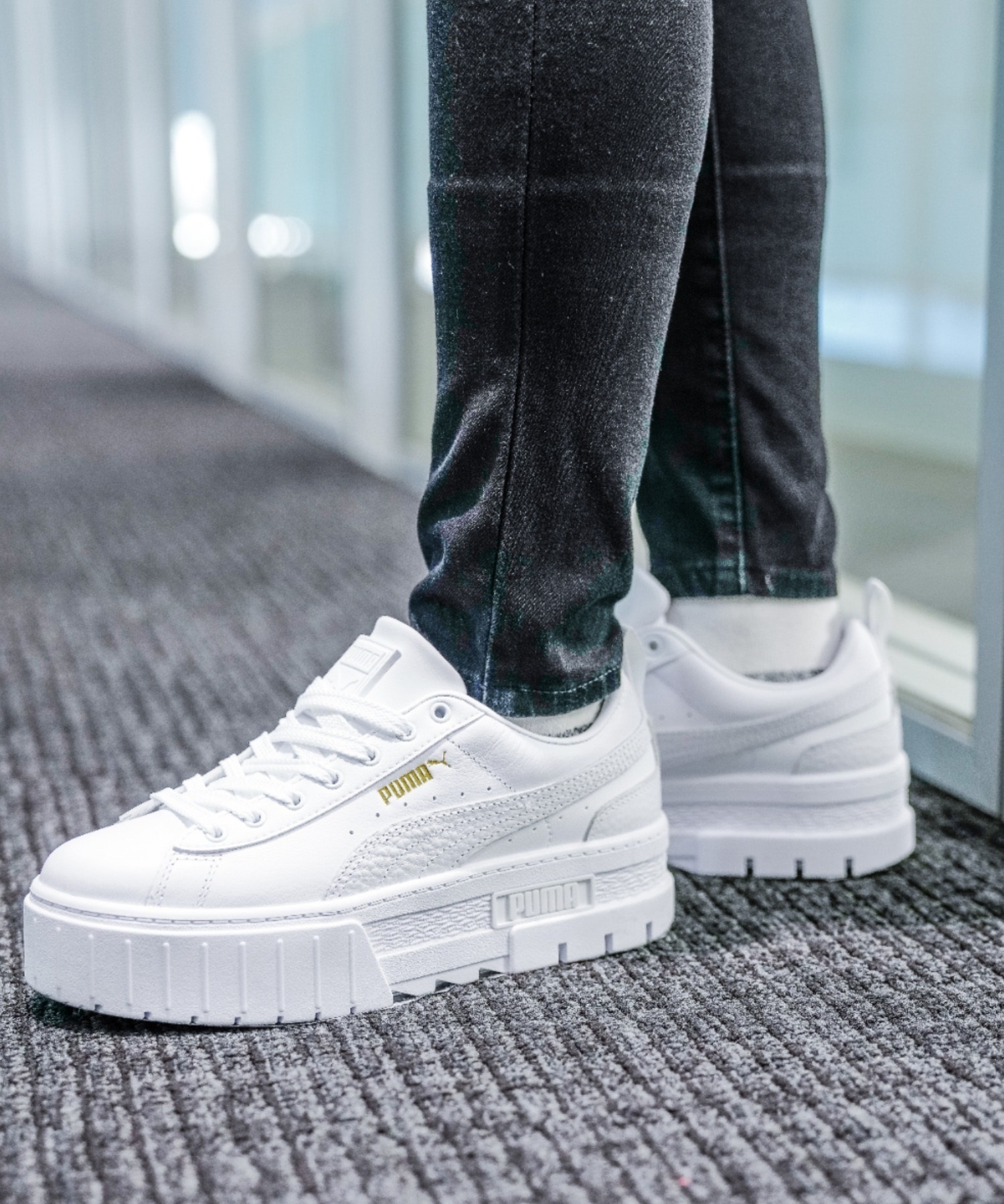 PUMA プーマ スニーカー レディース 靴 シューズ 厚底 ローカット