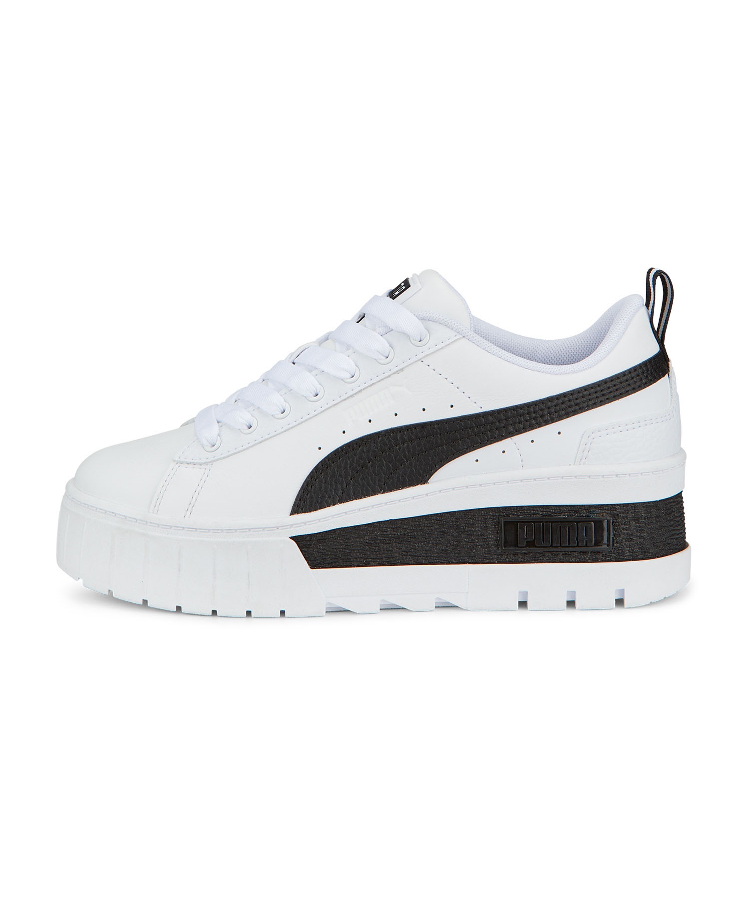 PUMA☆MAYZE WNS☆スウェード☆厚底☆IVORY GLOW (PUMA/スニーカー) 74666506【BUYMA】