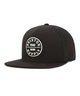 BRIXTON ブリクストン キャップ 帽子 フラットバイザー OATH III SNAPBACK 10777(WHNWB-FREE)