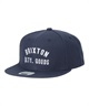 BRIXTON ブリクストン キャップ 帽子 WOODBURN NETPLUS MP SNPK 11691(BLACK-FREE)