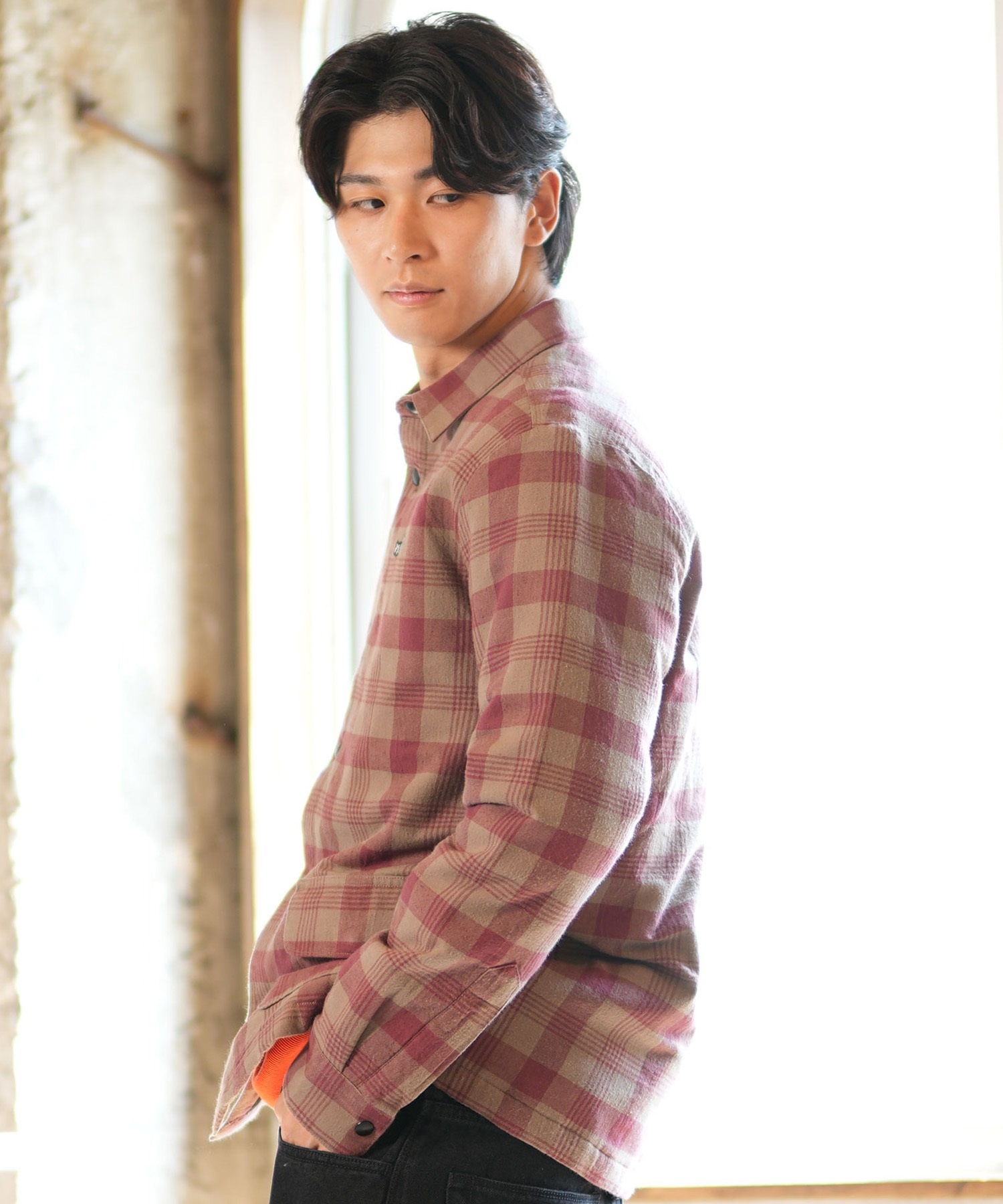volcom - ボルコム 長袖チェックシャツ VOLCOM シャツ VOLCOM/ボルコム 長袖 フランネルシャツ チェック