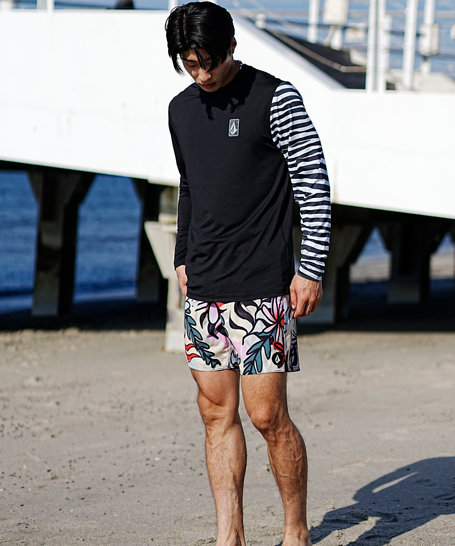 VOLCOM ボルコム 水着 トランクス メンズ ボードショーツ サーフ