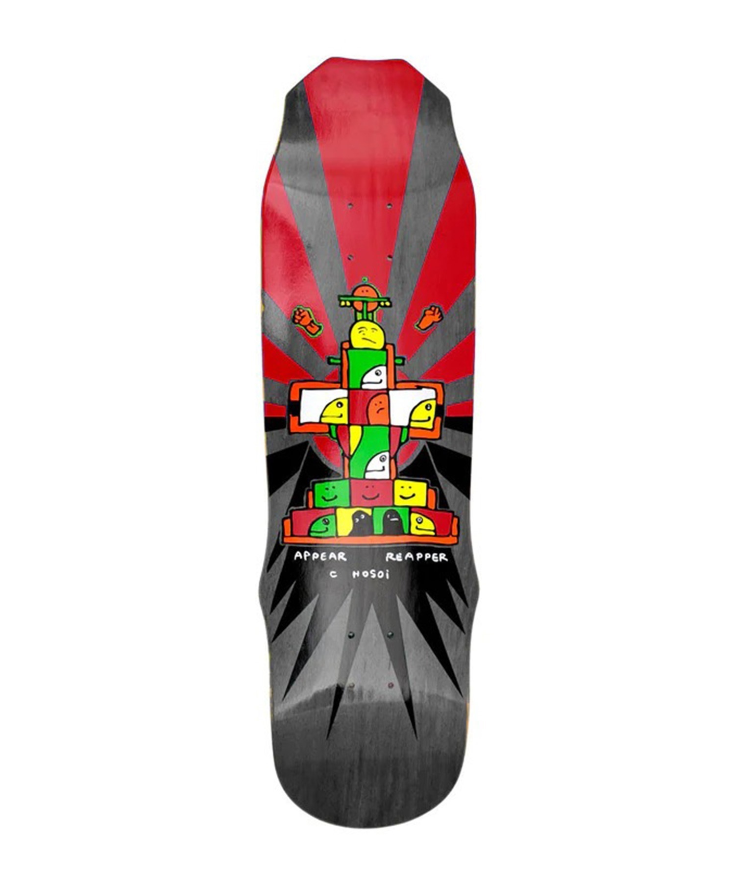 hosoi スケートボード デッキ スケボー スケート デッキ スケートボード オールドスクール