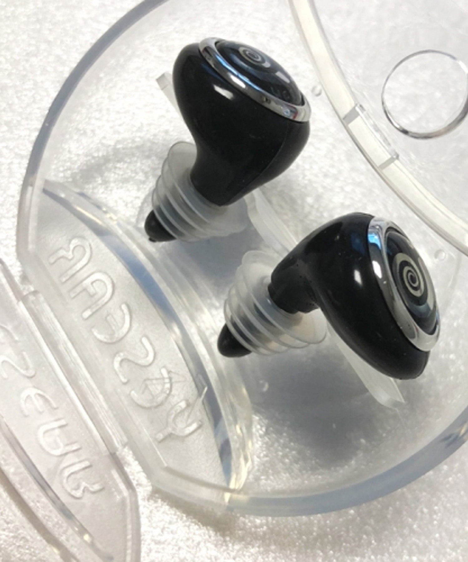 ML エムエル YES EAR イエスイヤー 耳栓 サーフィン ムラサキスポーツ(BLK-ONESIZE)