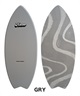 MAZAR マザー BASIC+FISH ベーシック＋フィッシュ 131cm スキムボード ムラサキスポーツ(NVY-131cm)
