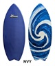 MAZAR マザー BASIC+FISH ベーシック＋フィッシュ 131cm スキムボード ムラサキスポーツ(NVY-131cm)