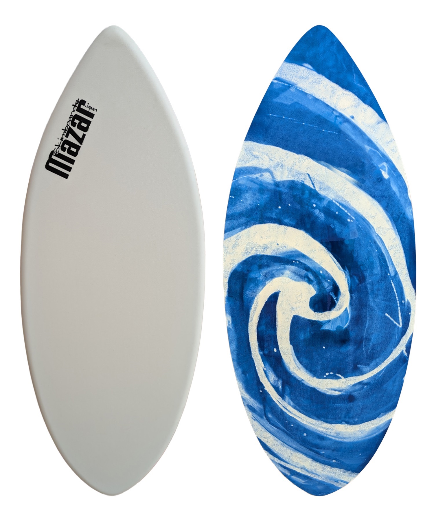 MAZAR マザー BASIC+ ベーシック＋ 133cm スキムボード ムラサキスポーツ(WHT-133cm)