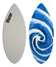 MAZAR マザー BASIC+ ベーシック＋ 133cm スキムボード ムラサキスポーツ(WHT-133cm)
