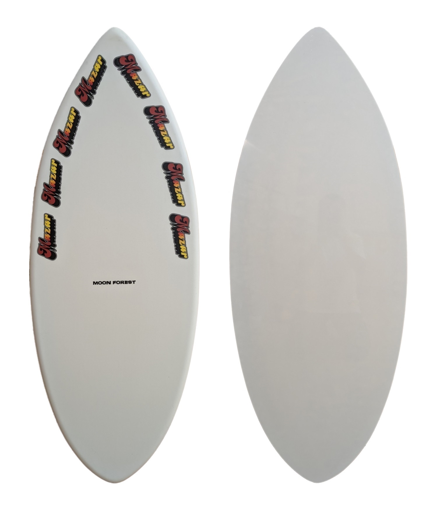 MAZAR マザー MOONFOREST BASIC+ RACING TEAM チームモデル スキムボード ムラサキスポーツ(WHT-133cm)