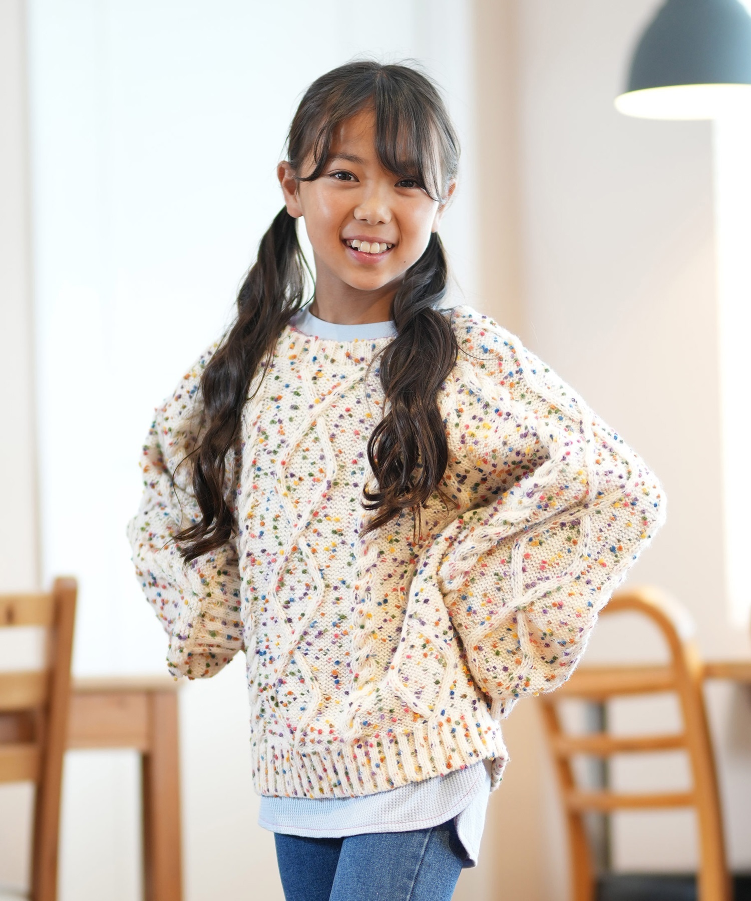RUSTY ラスティー キッズ セーター ニット 984100 ロング