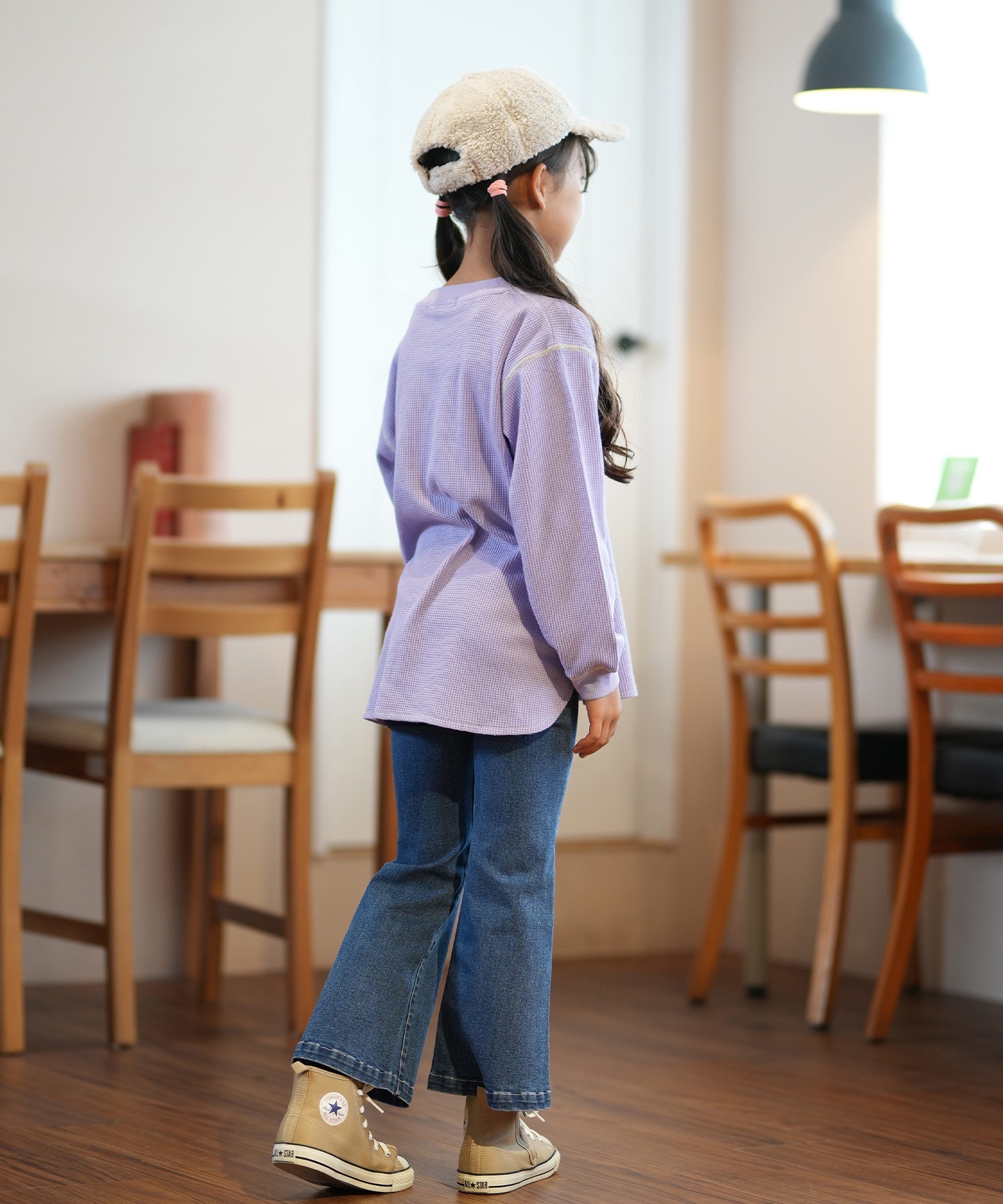 RUSTY ラスティー キッズ 長袖 Tシャツ ロンT サーマル 984084