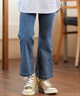 RUSTY ラスティー キッズ ロングパンツ デニム ブーツカット 984710(BLU-130cm)