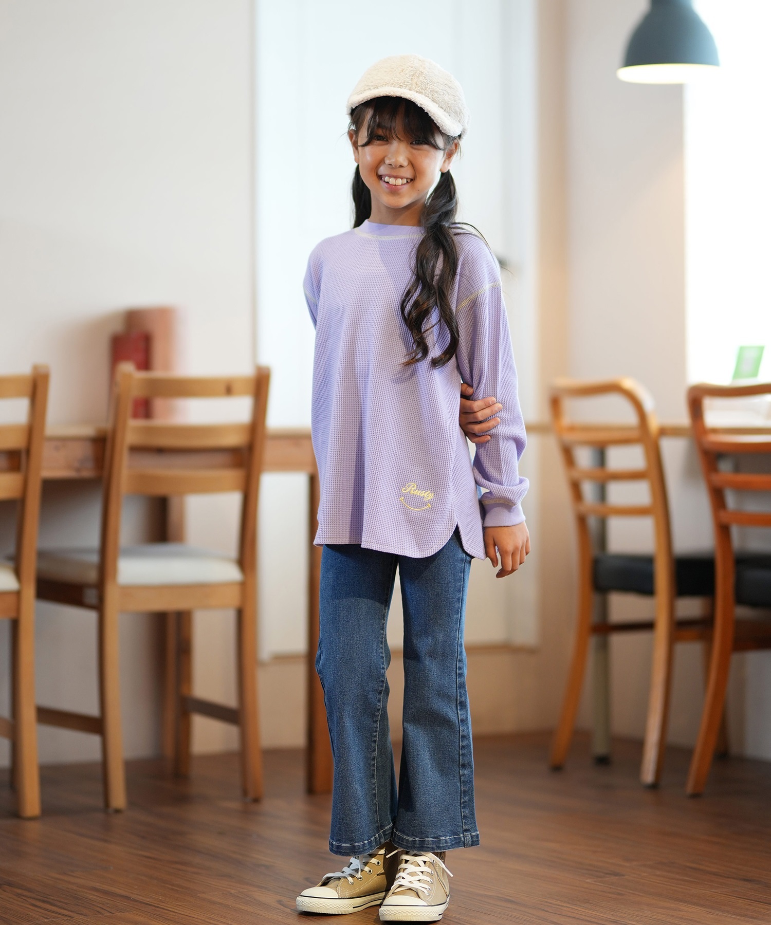 美品 ディースクエアード ブーツカット ローライズデニムパン