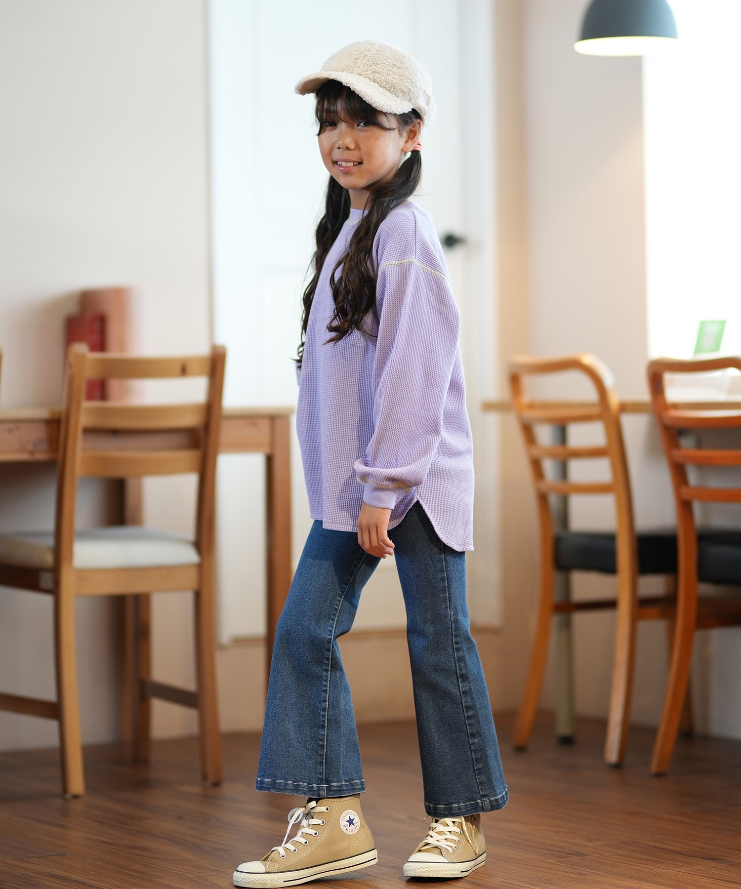 RUSTY ラスティー キッズ ロングパンツ デニム ブーツカット 984710