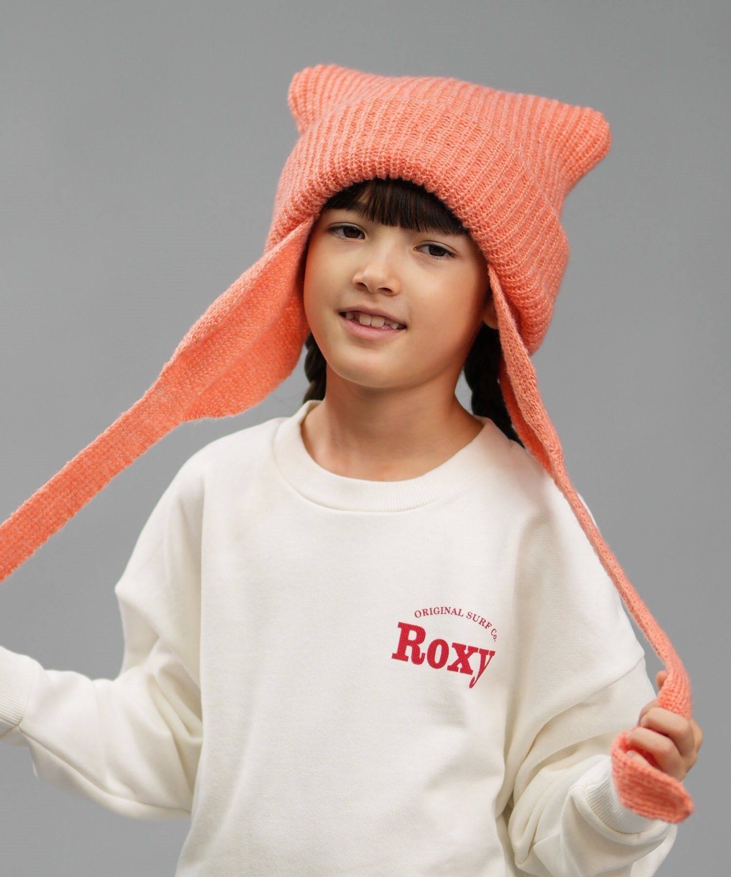 RUSTY ラスティー キッズ ビーニー ニット帽 猫耳 984907 帽子