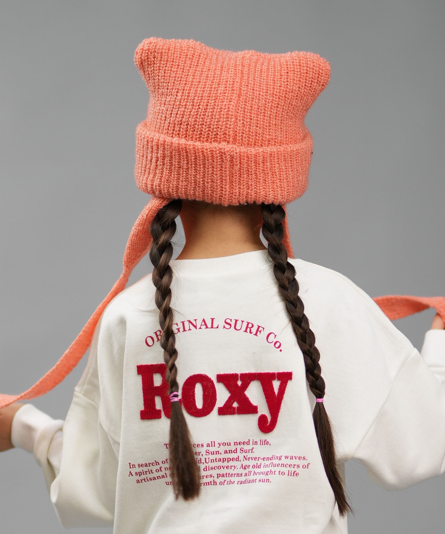 RUSTY ラスティー キッズ ビーニー ニット帽 猫耳 984907 帽子 RUSTY ラスティー キッズ ビーニー ニット帽 猫耳 984907 帽子