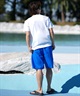 Reebok リーボック 水着 ラッシュガード 半袖 Tシャツ メンズ ワンポイント ロゴ 水陸両用 UVカット 420760C(WT-M)