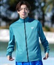 Reebok リーボック 水着 ラッシュガード 長袖 ジップアップ ハイネック メンズ UVカット UVジャケット 420768(NV-M)