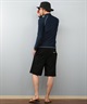 Reebok リーボック 水着 ラッシュガード 長袖 ジップアップ ハイネック メンズ UVカット 420781C(BK-M)