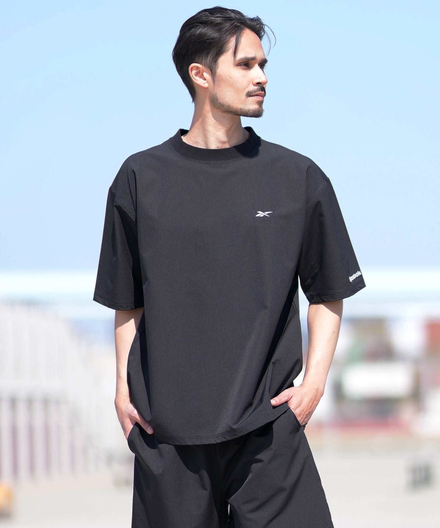 Reebok リーボック ラッシュガード 水陸両用 半袖 Tシャツ
