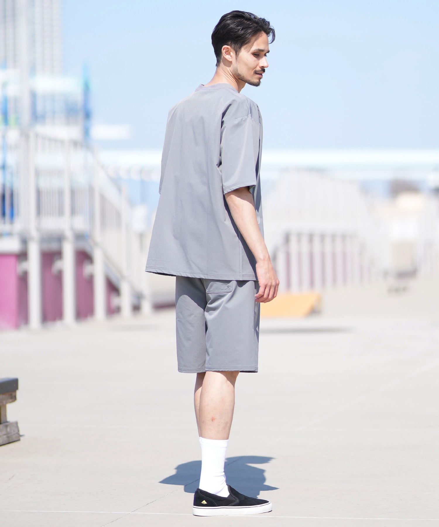 Reebok リーボック ラッシュガード 水陸両用 半袖 Tシャツ