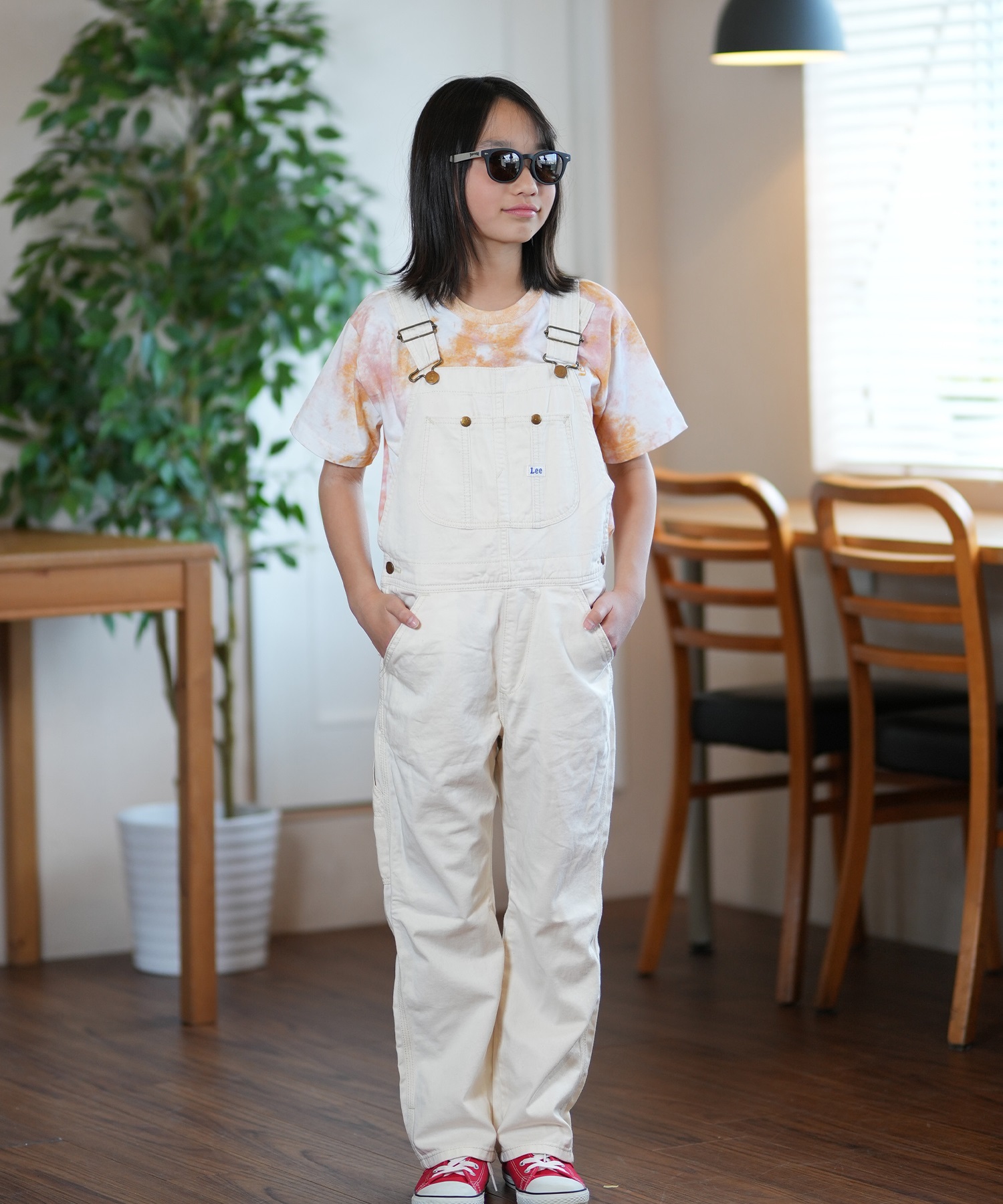 Lee リー キッズ デニム オーバーオール サロペット ロングパンツ