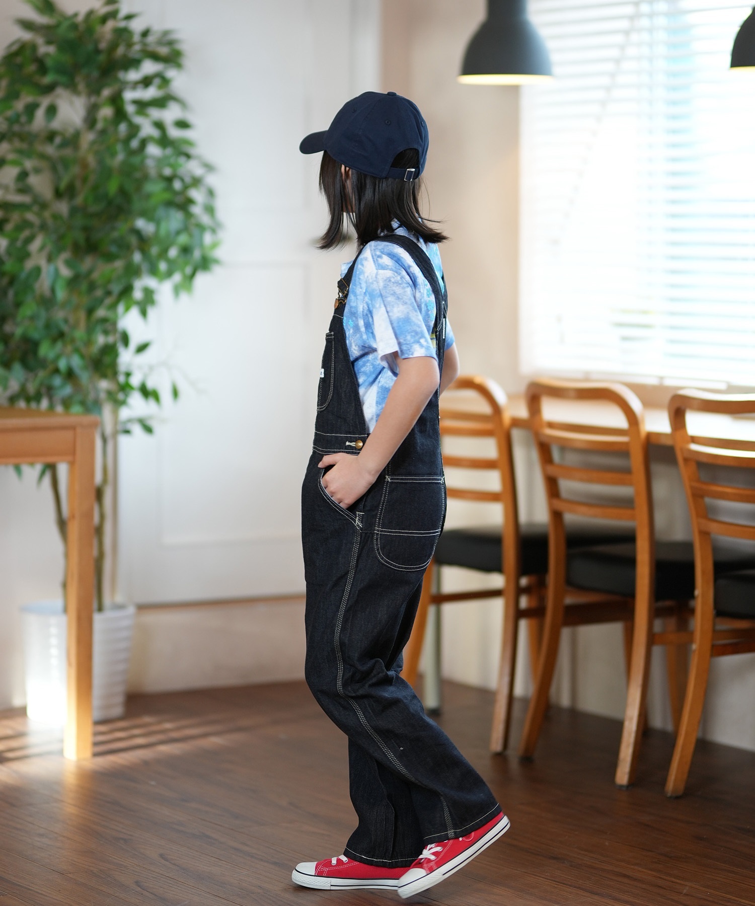 Lee リー キッズ デニム オーバーオール サロペット ロング