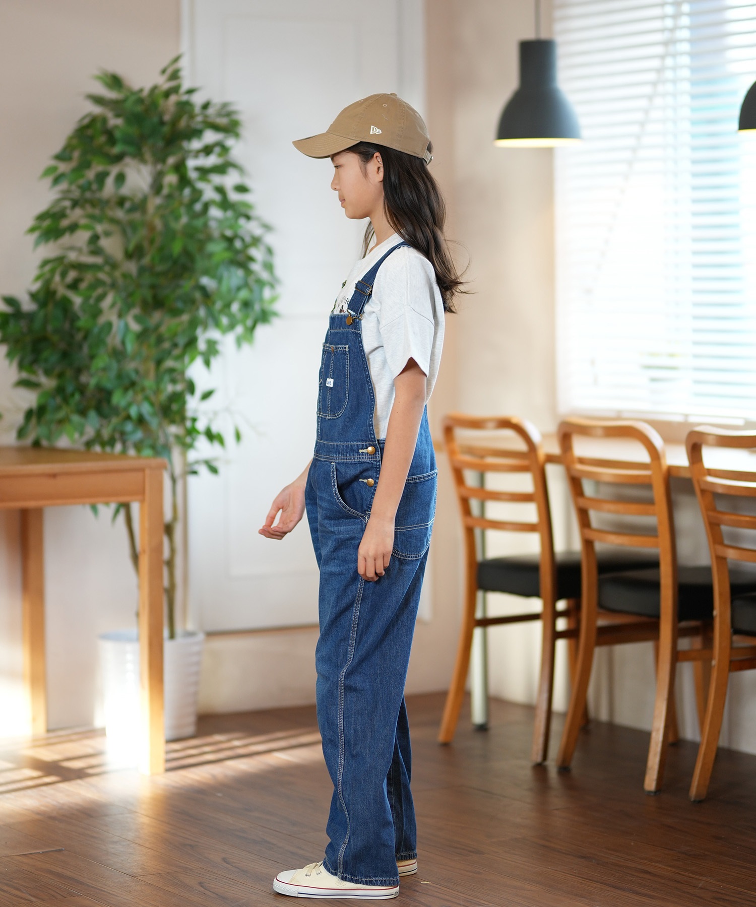 Lee リー キッズ デニム オーバーオール サロペット ロング