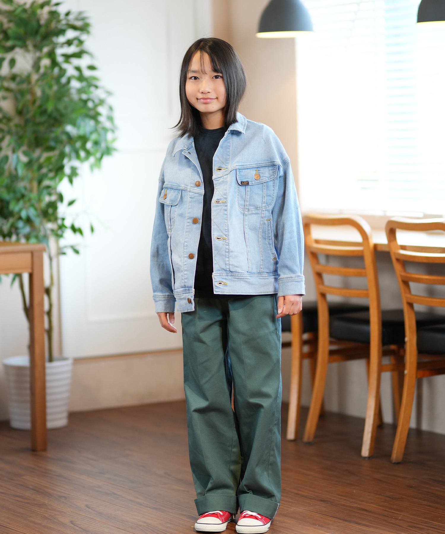 Lee リー キッズ アウター デニムジャケット ジージャン LK1377-179