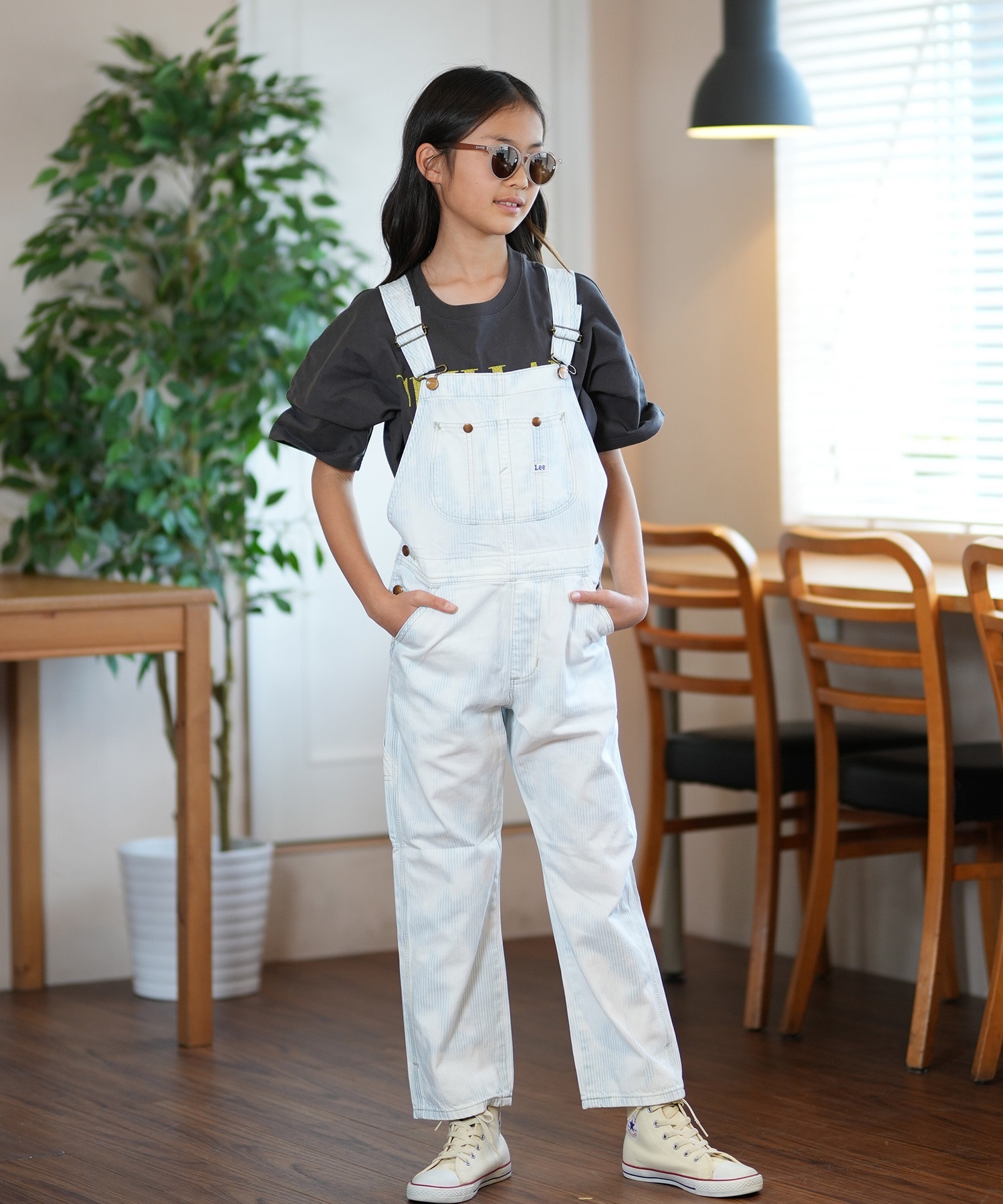 Lee リー キッズ デニム オーバーオール サロペット ロングパンツ