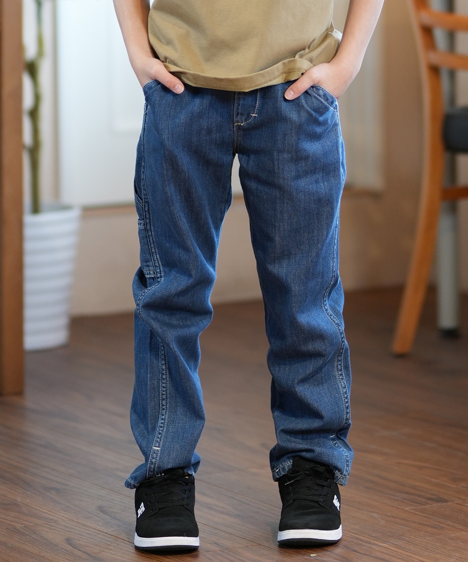 Lee リー キッズ デニム ロングパンツ ペインターパンツ LK1389-C293