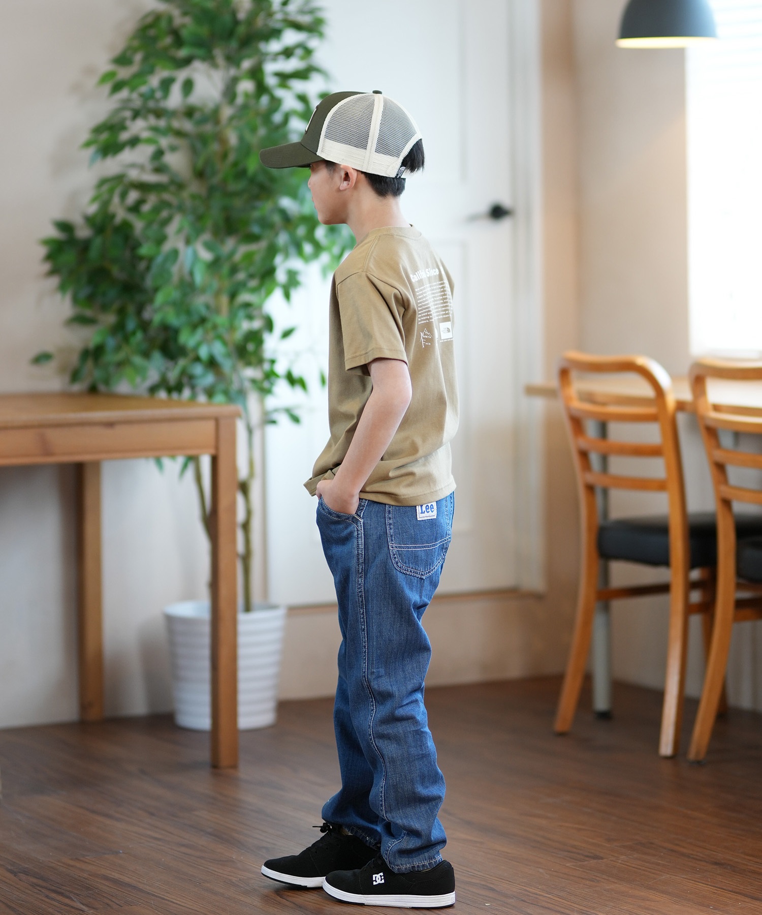 Lee リー キッズ デニム ロングパンツ ペインターパンツ LK1389-C293