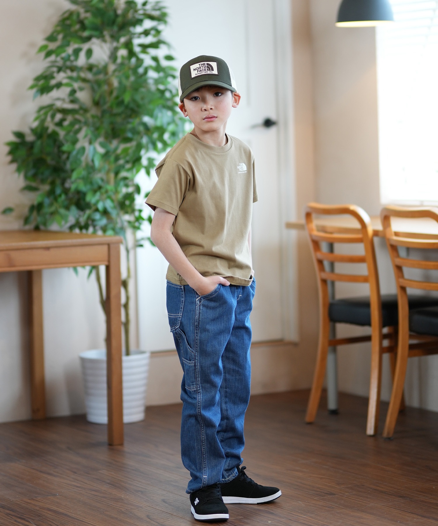 Lee リー キッズ デニム ロングパンツ ペインターパンツ LK1389-C293