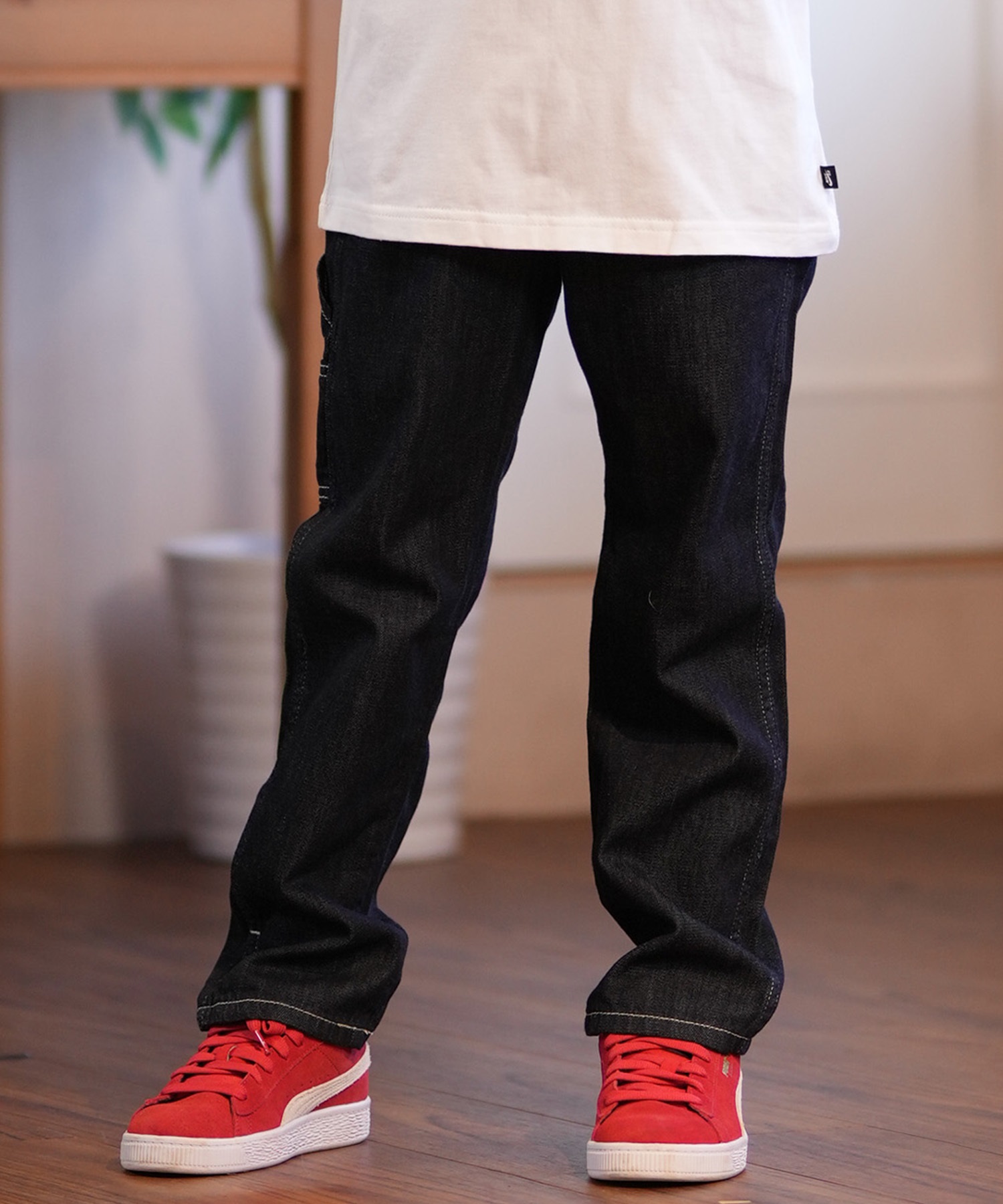 Lee リー キッズ デニム ロングパンツ ペインターパンツ LK1389