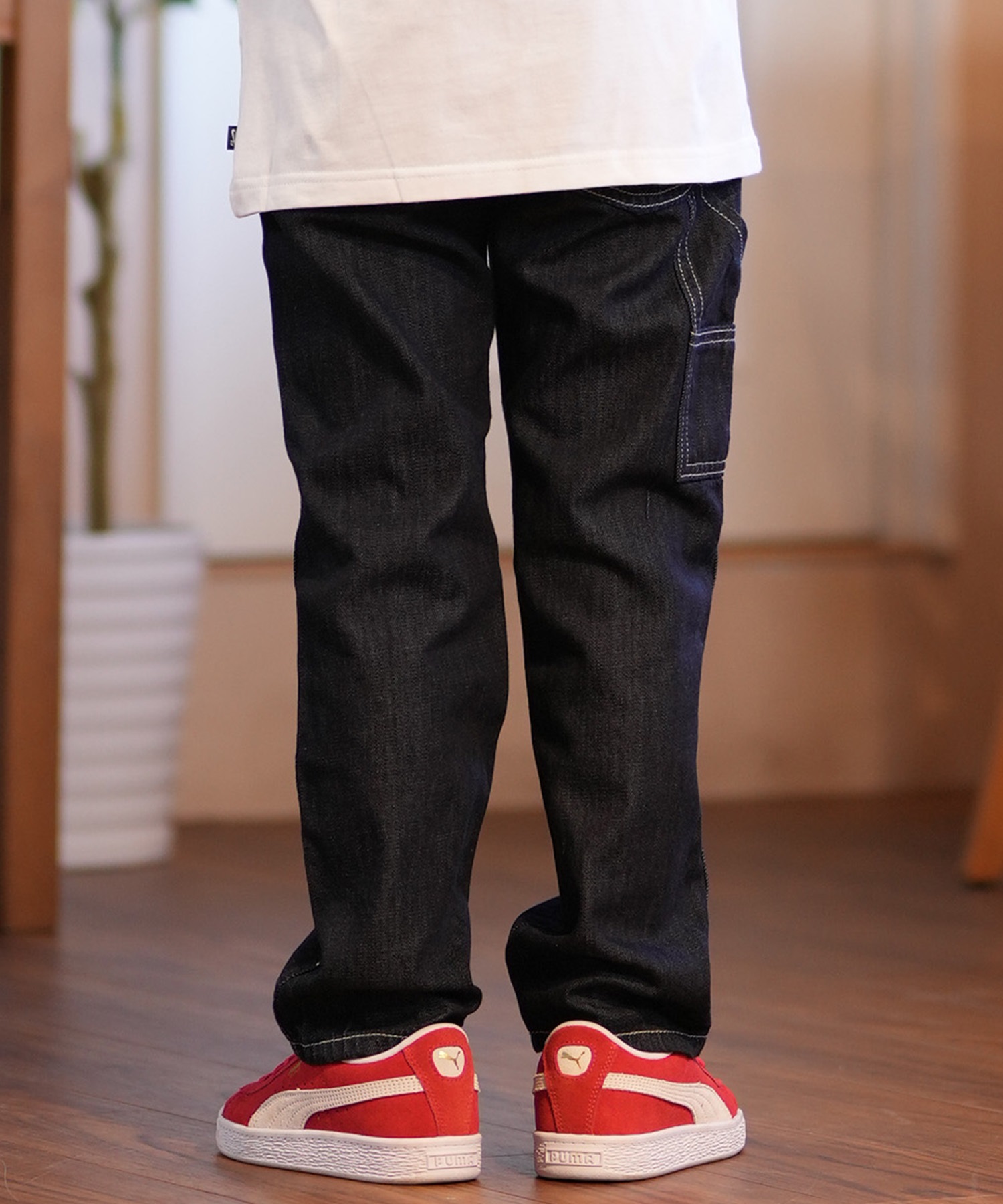 Lee リー キッズ デニム ロングパンツ ペインターパンツ LK1389