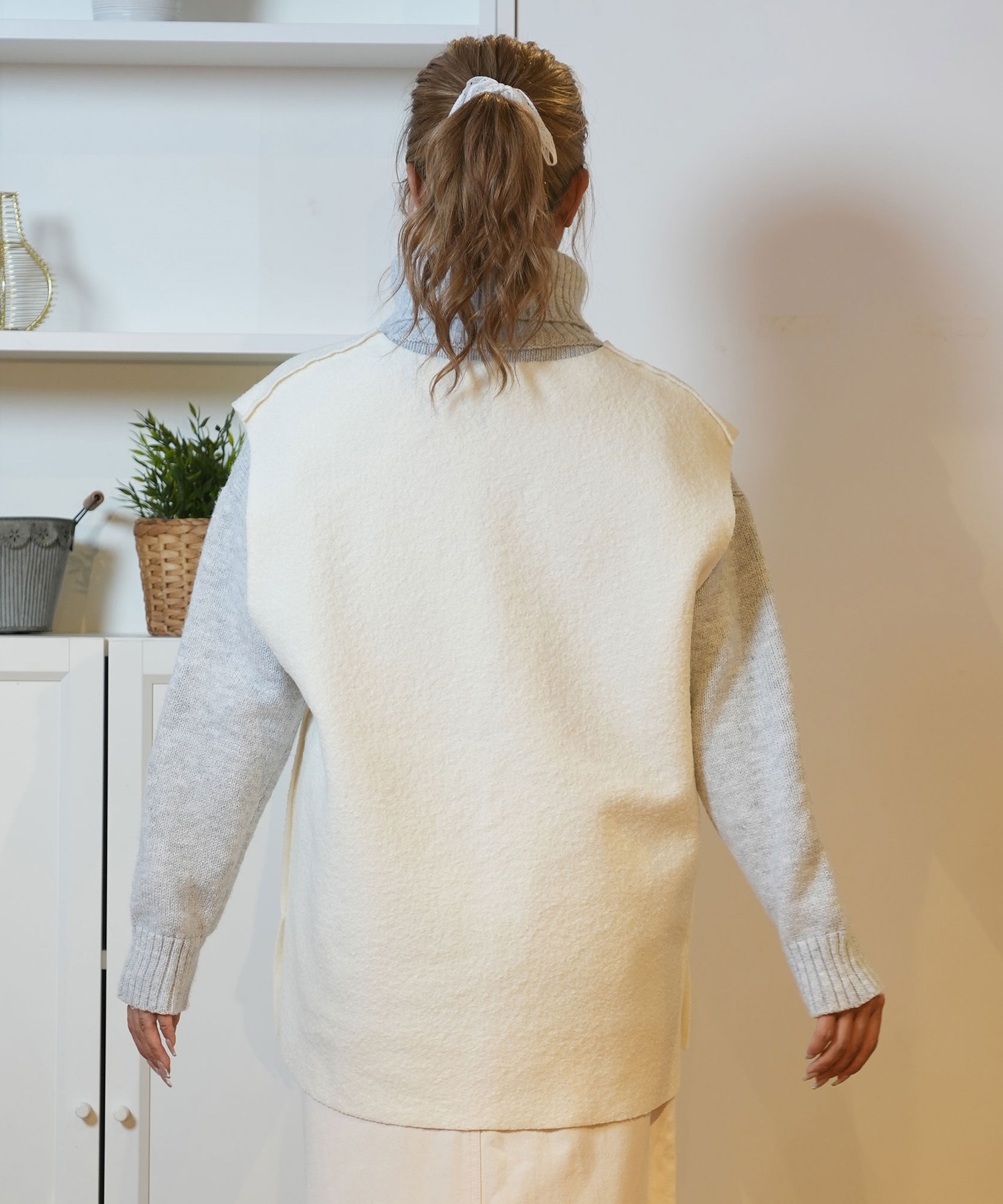 RIKKA FEMME リッカファム ベスト レディース シープボアベスト