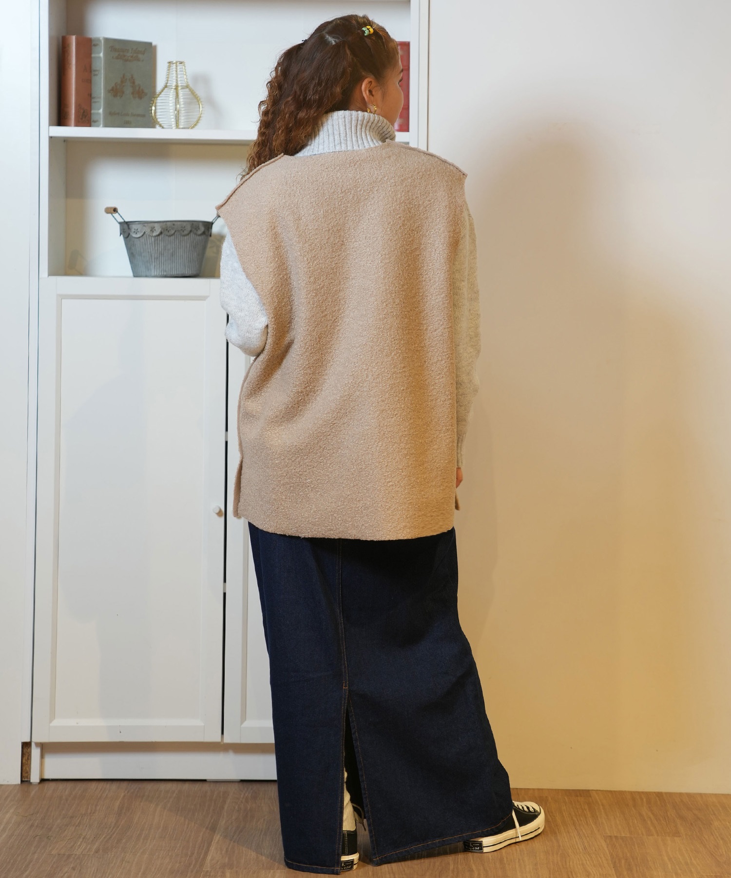 RIKKA FEMME リッカファム ベスト レディース シープボアベスト