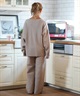 RIKKA FEMME リッカファム ニット レディース セーター Vネック プルオーバー セットアップ対応 RF24FW12(GRY-FREE)