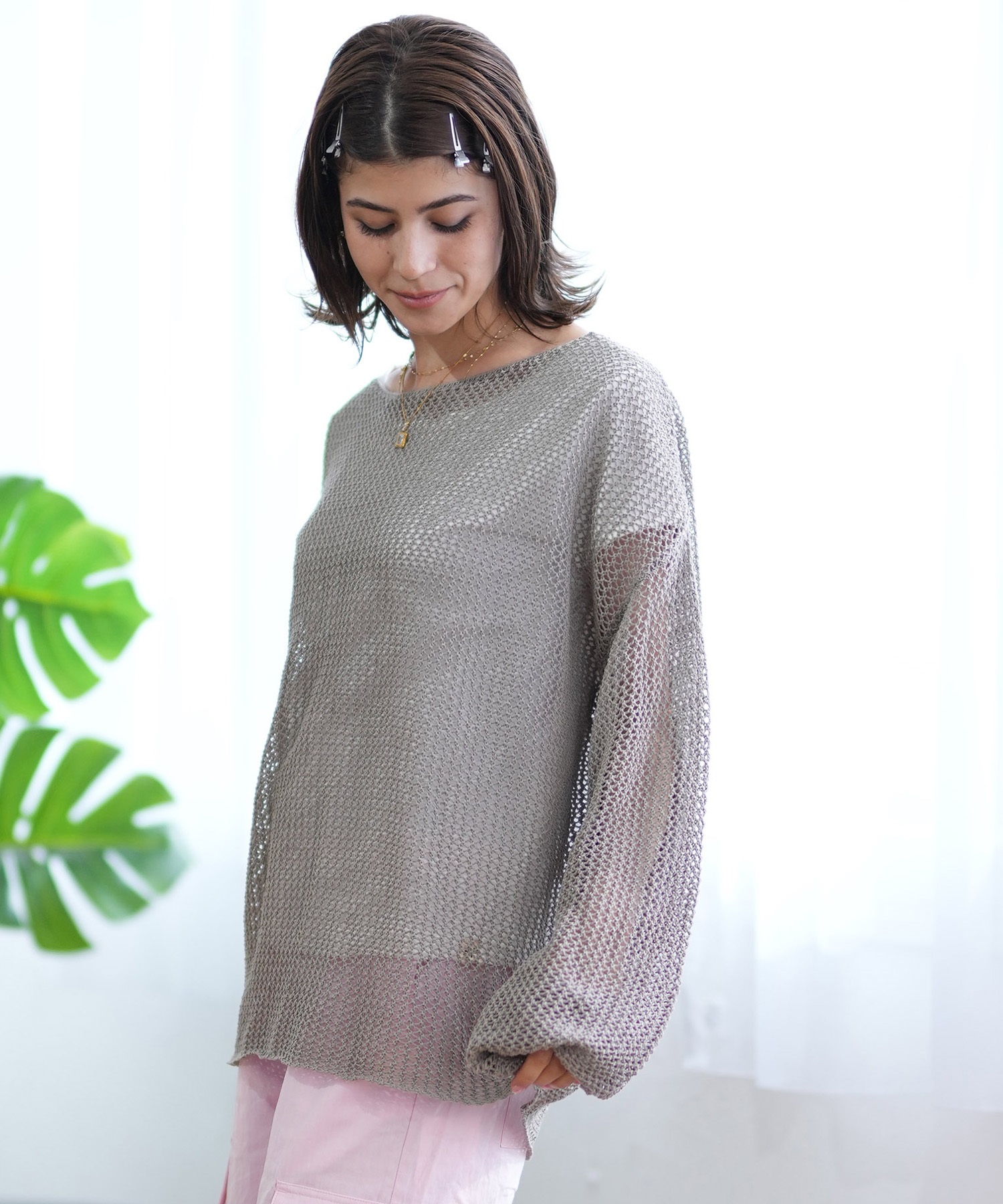ニット セーター Rayard Knit レディース ニット セーター クロスレイヤード ショートニット レディース