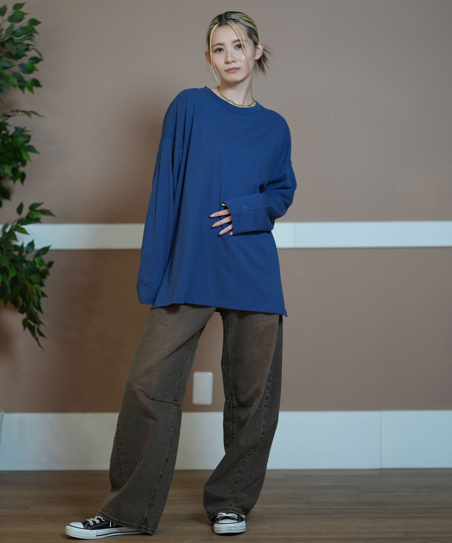 RIKKA FEMME リッカファム 長袖 Tシャツ レディース ロンT