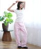 RIKKA FEMME リッカファム ロングパンツ レディース コットンカーゴパンツ RF24HS06(PNK-M)