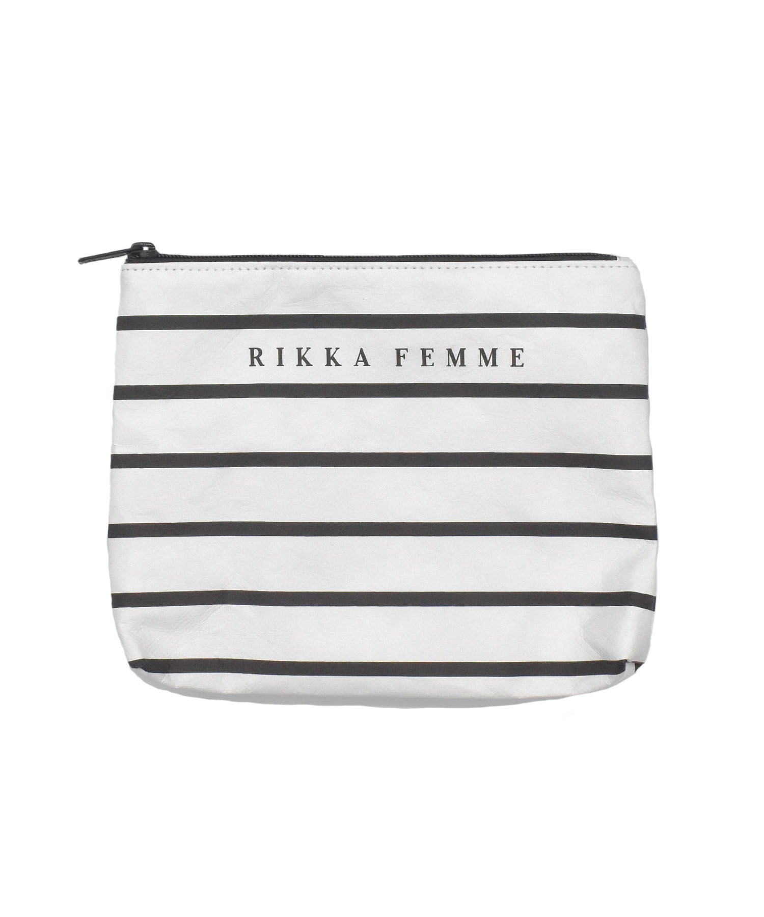 RIKKA FEMME リッカファム ポーチ カリフォルニア RFAC24SS06(WT/BK-FREE)